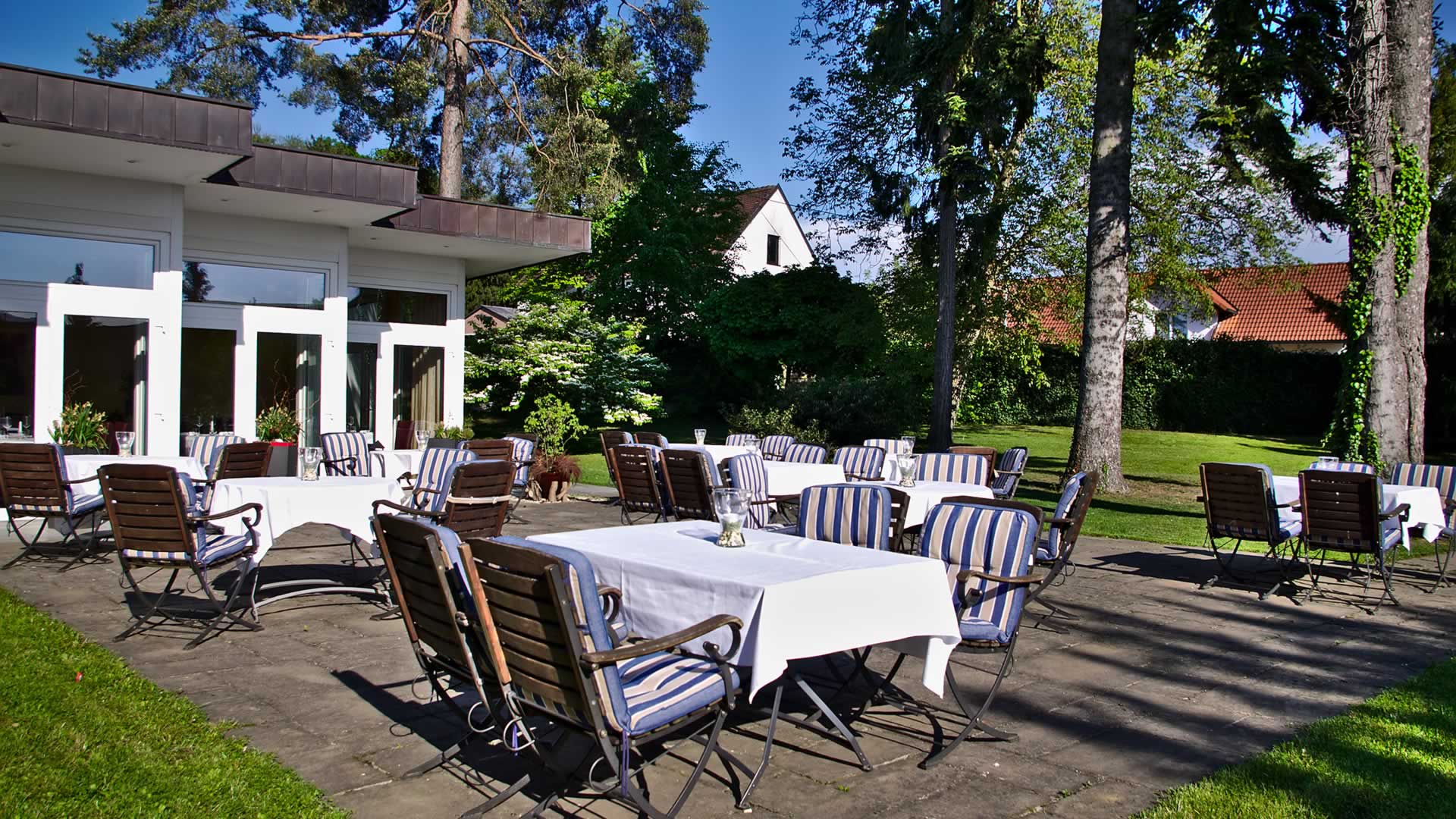 Gastgarten Parkhotel Styria in Steyr